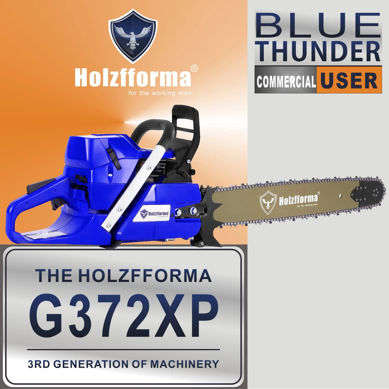 Farmertec 71cc Holzfforma G372XP All Parts Are Compatible With H365