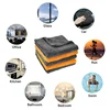 SEAMETAL 40X40cm Microfiber Towels Car Care Washing Thicken Towel Car Detailing Drying Cloth Cleaning Tool Auto Wash Accessories 6