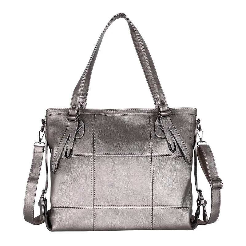 

High-quality Soft Pu Leather Shoulder Bag Women Casual And Versatile Simple And Large Capacity Handbag Fashion Trend Tote Bag
