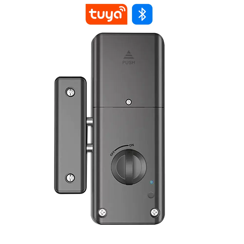 Hidden Electric Motor Lock TTLOCK/Tuya App Keyless Entry Door Lock Concealed Inv