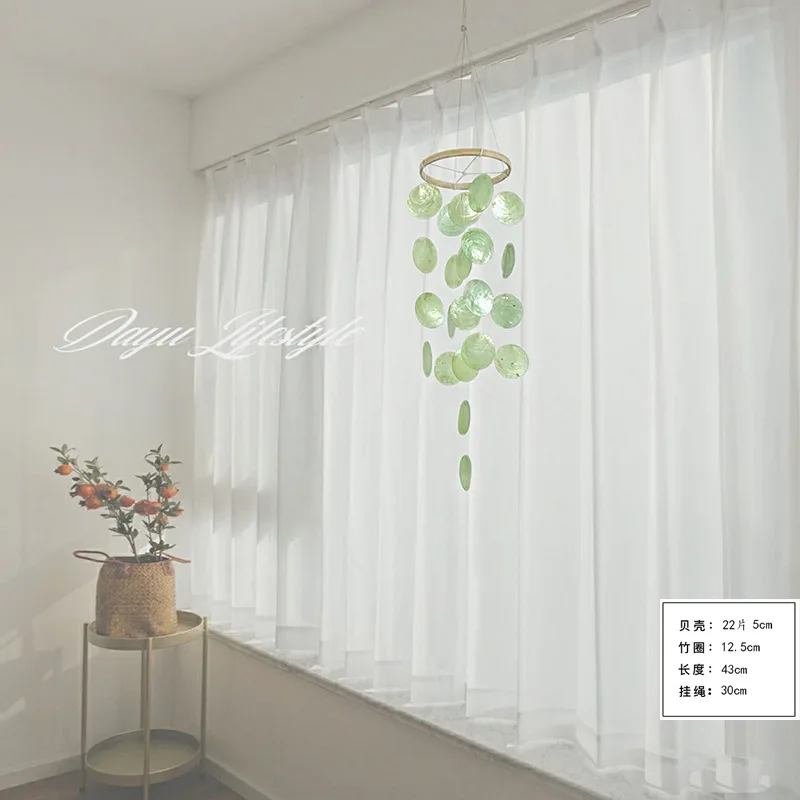 INS Home Decor Natural Shell Dream Wind Chimes Bohemian Dream Catchers Kids Room Nursery Decoration Special Gifts Catcher wind chimes wind chime dream catcher wall decoration