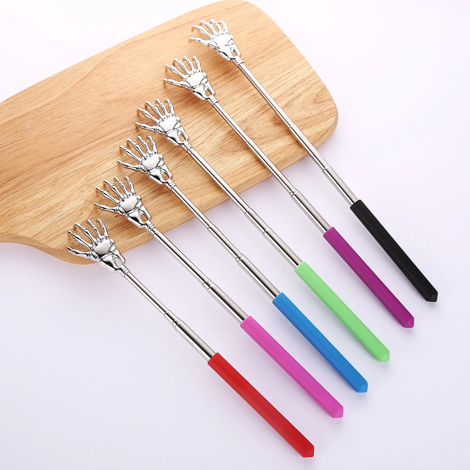 Back Scratcher Telescopic Massager Kit Extendable Itch Health Products back scratchers