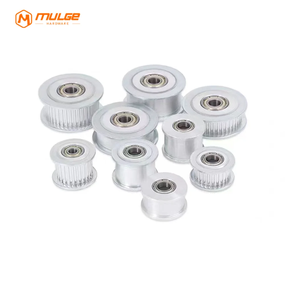 아이들러 타입 HTD 타이밍 도르래 보어, 너비 6mm, 10mm, 15mm, 3mm, 4mm, 5mm, 6mm, 7mm, 8mm, 9mm, 10mm, 12mm, 15mm, 30 톱니 선형 도르래 3GT