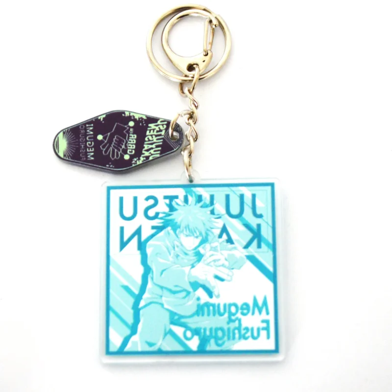 Jujutsu Kaisen Keychain 12 Styles Acrylic Cartoon Keyring Accessories Anime  Key Chain Umbrella Series - AliExpress