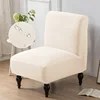 1pc Armless Chair Slipcovers Single Seat Accent Chair Covers Stretch Removable Furniture Protector Covers for Home Hotel Decor 3