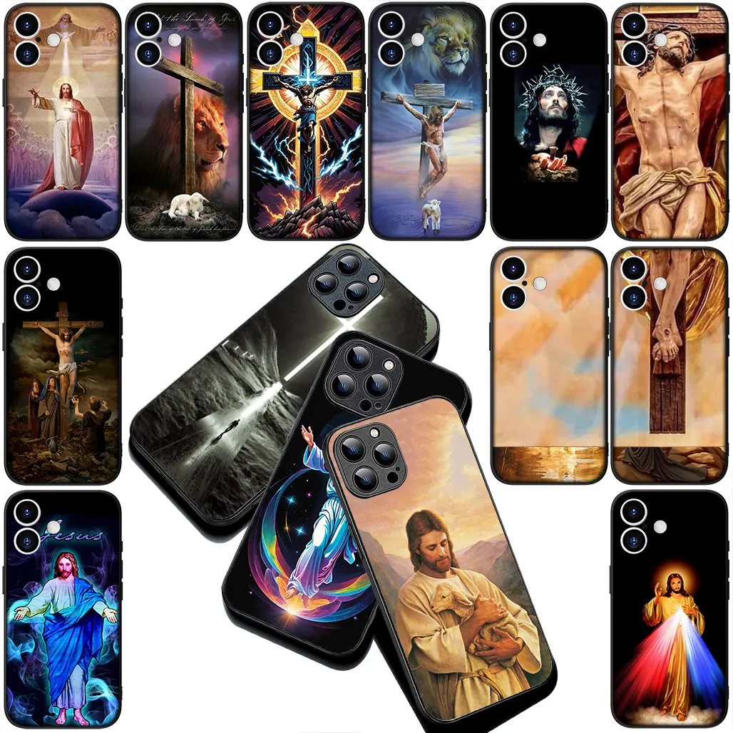 Divine Savior Christian Cross Phone Case Cover