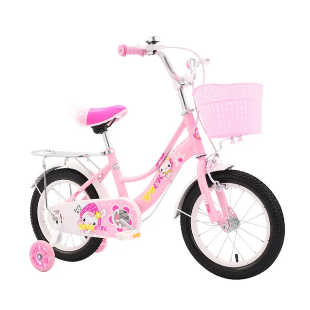 Princess Children's Bicycle With Backseat (Suitable For Girls Over 3 Years Old) 1