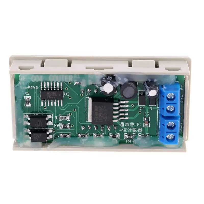 

Trigger Counter Module Accumulator 4-Bit Red 0.56in Digital Tube for DC 4.0V-40V
