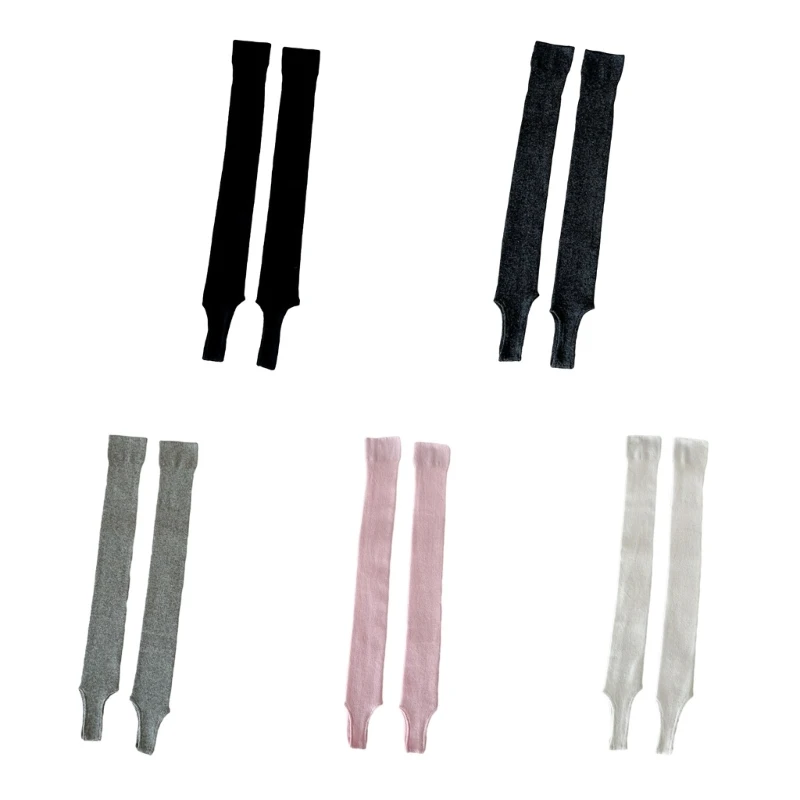 

Ballet Leg Warmers Cotton Calf Socks Soft Knee High Toeless Socks Fashion Yoga Socks Workout Socks Stockings Gifts 37JB