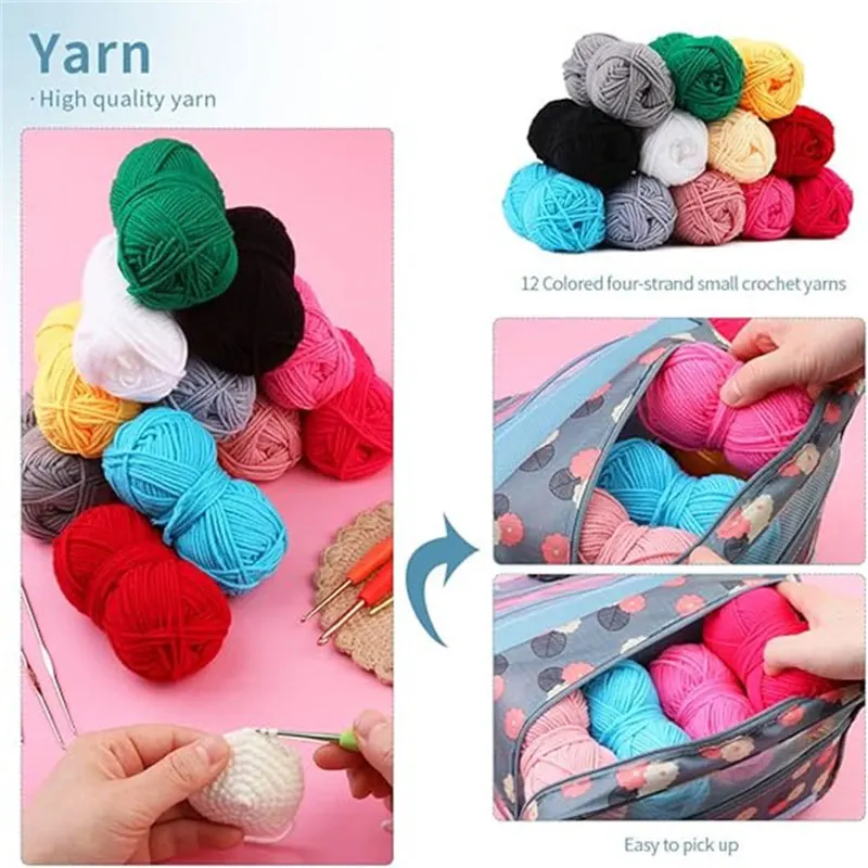 119-Piece Complete Crochet Kit 5