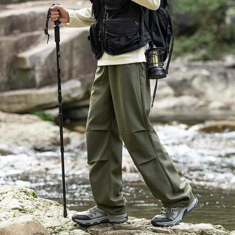 American Ladd Workwear Pants Men Women Autumn Winter Couple Straight Leg Wide Leg Pants Men Waterproof Windproof Breathable