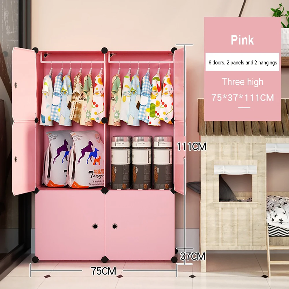 Pink 6 doors