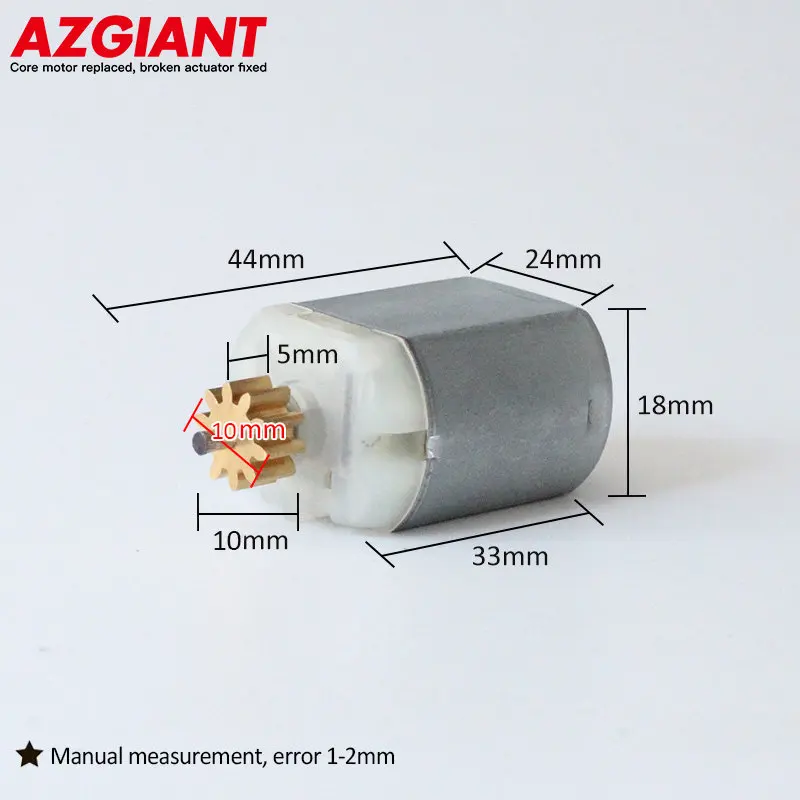 

AZGIANT Lock Actuator Small Motor Fuel Tank Cap Lock Motor for Volvo S40 S60 S60L S80 S80L V50 V60 V70 XC60 XC70 XC90