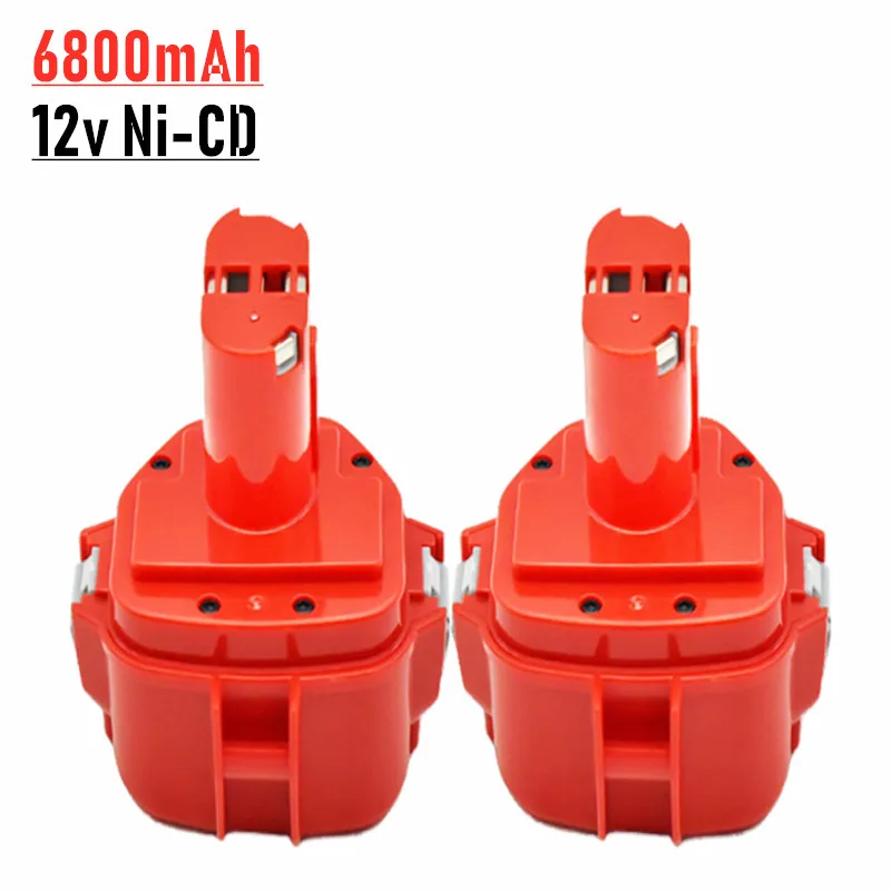 

Hohe Qualität 6800mAh 12V Ni-CD 6.8Ah Batteriewechsel Der Bohrmaschine Für Makita Batterie PA12 1220 1233 1201 1223 1235