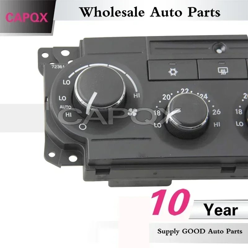 Capqx-クライスラー300c用エアコンスイッチパネル,2004-2008 a/c,暖房 