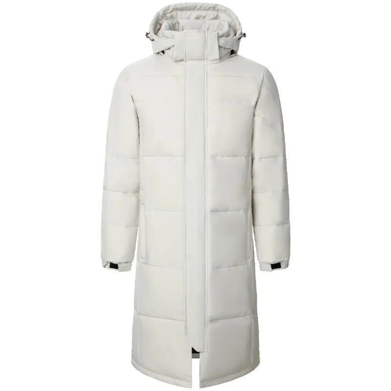 Men Down Jacket Winter Hooded Parka
