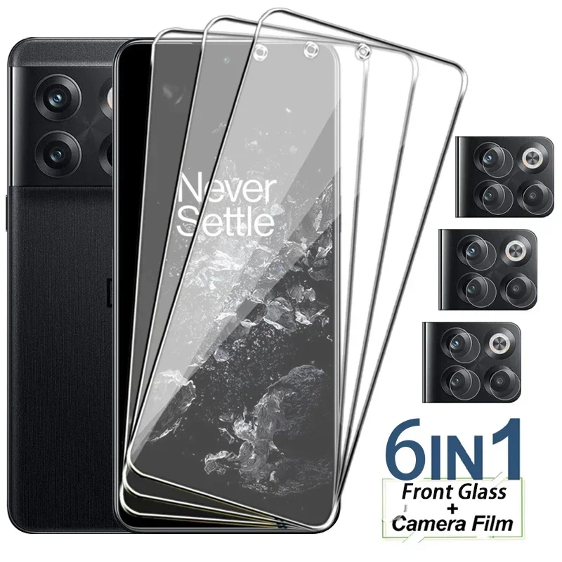 

Закаленное стекло 6 в 1 для OnePlus 10T 10R Ace Pro 9R 9RT 9 8T 7T 7 6T, Защита экрана для OnePlus Nord 3 2 2T CE 3 2 Lite N30 N20
