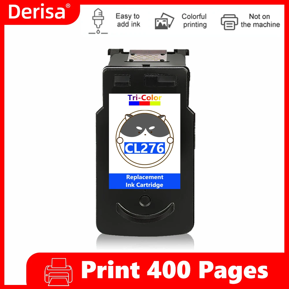 Canon Cartucho de tinta de color CL-276, compatible con impresoras PIXMA  TS3520, TS3522 y TR4720