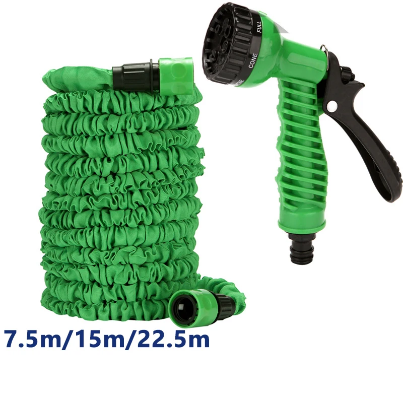 

Multifunctional Household High Pressure Car Wash Water Gun Magic Automatic Retractable Hose For Garden Watering And Flushing Set