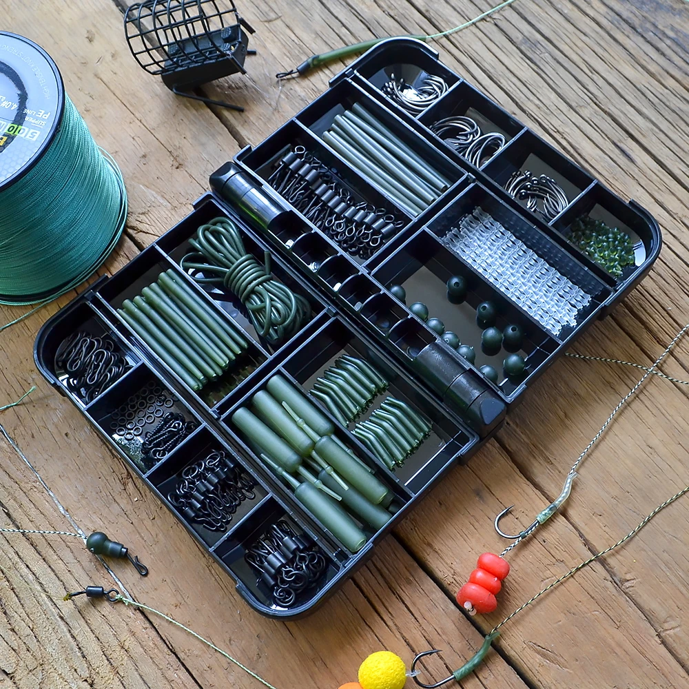 Hirisi 10/16 Compartments Mini Storage Case Fishing Tackle Box