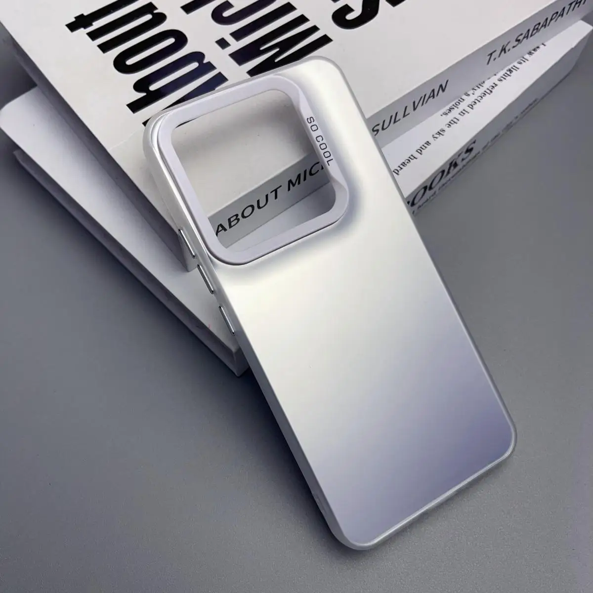 Metallic Aurora Skin Matte Phone Case Cover