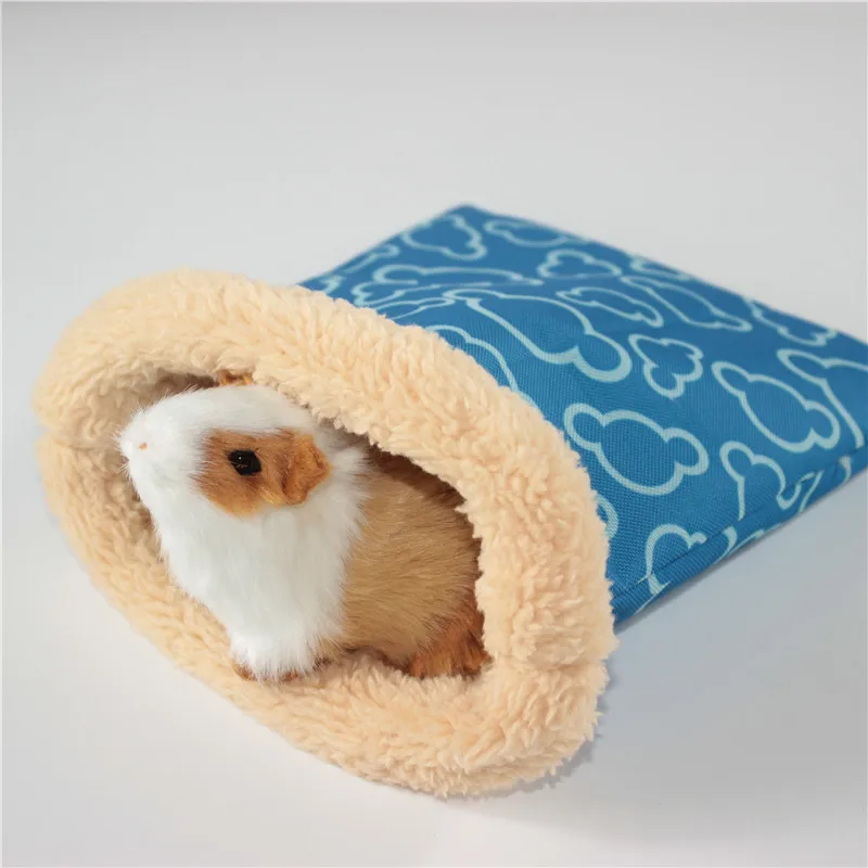 Pet Sleeping Bag Small Hamster Warm Nest Dutch Pig Chinchillas Cotton Hedgehog Squirrel Golden Silk Bear Guinea Pig