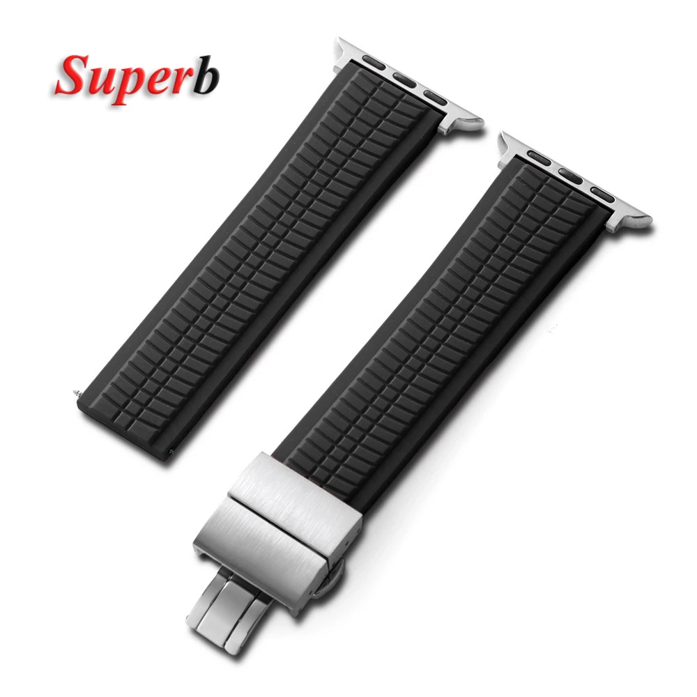 Luxury Rubber Sports Strap - Premium Bracelet