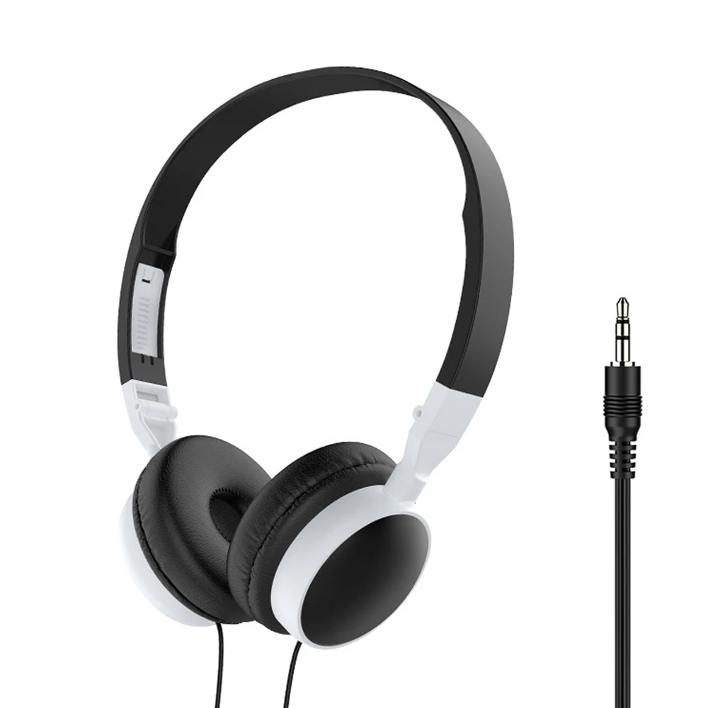 Enhanced HiFi Stereo Over-Ear Wired Headphones with 3D Surround Sound and Deep Bass
