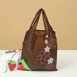 Compact Foldable Reusable Strawberry Tote Bag (1PC - z)