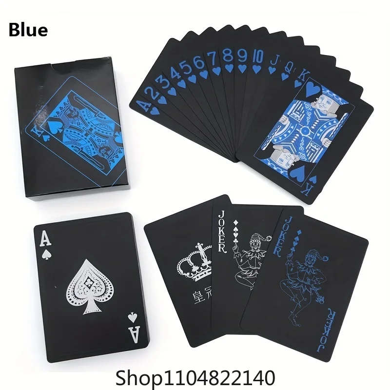 Description Picture 4 of itemWaterproof PVC Illusionist Poker Cards - Durable & Aesthetically Enhanced Design - Perfect for Game Nights, Casino Parties & Fam