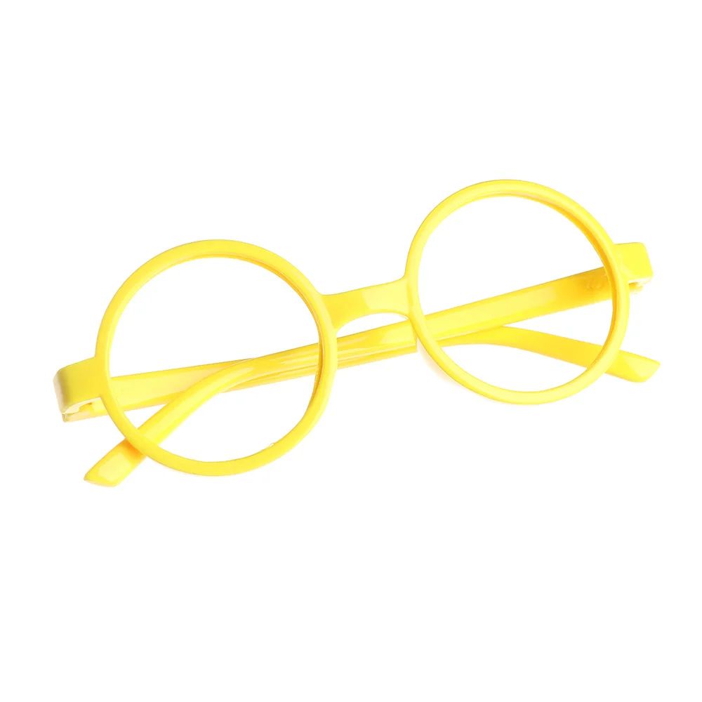 Portable Plastic Round Glasses Frame for Kids