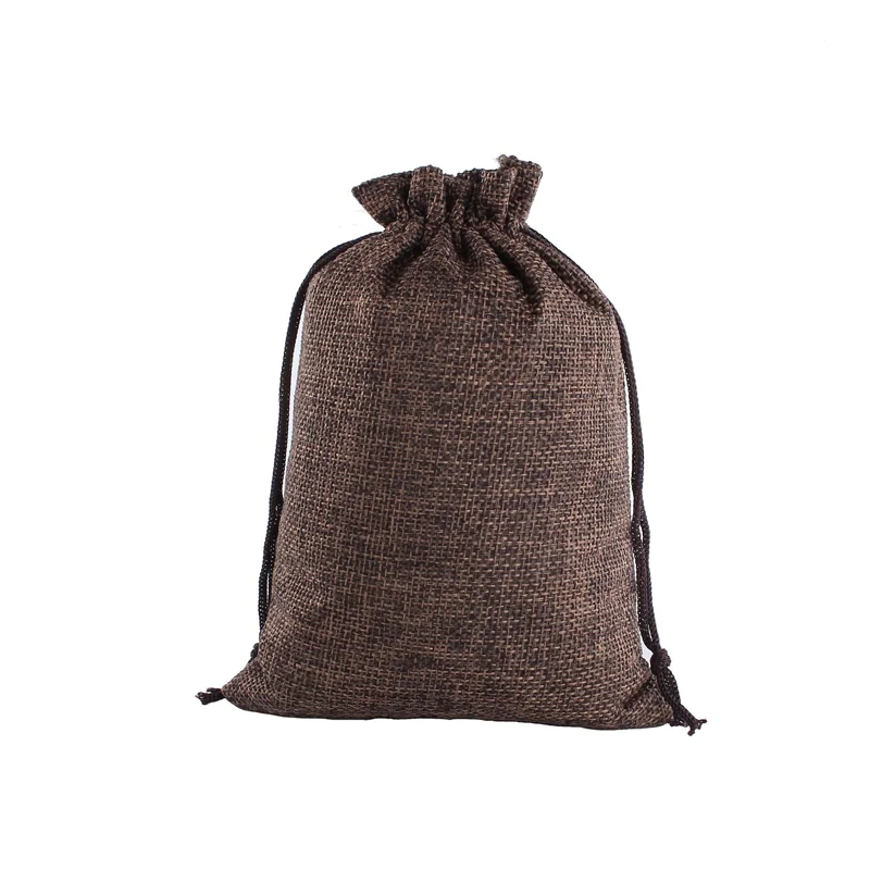 Eco-Friendly Burlap Gift Bags | Rustic Jute Pouches for Weddings, Jewelry, Crafts, and Parties