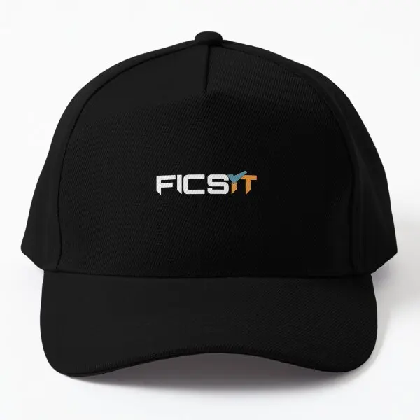 

Ficsit Baseball Cap Hat Casual Sport Printed Bonnet Snapback Solid Color Mens Black Women Boys Czapka Sun Casquette Summer
