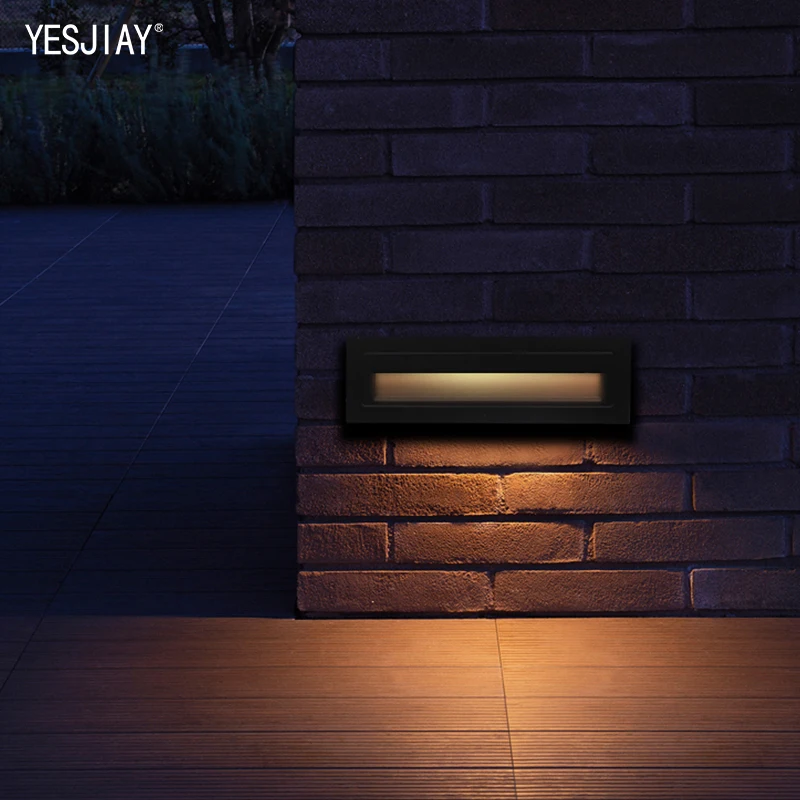 

3W/6W Led Stair Light Step Lights AC85-265V Outdoor Indoor Waterproof IP65 Fashion Wall Corner Lamp Downward Foot Night Light