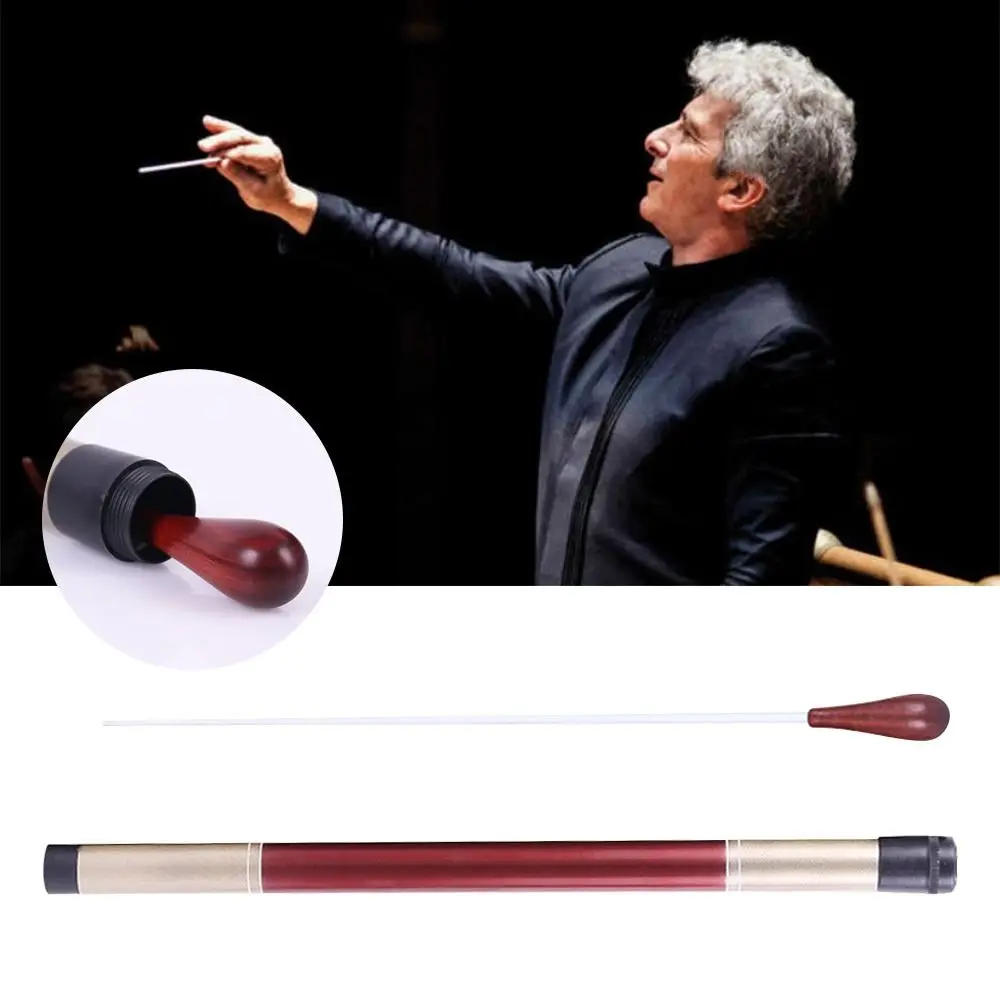 Description Picture 2 of itemHigh Quality Orchestra Pear Shaped Handle Concert Conducting Band Director Stick Rhythm Music Wand Music Conductor Baton