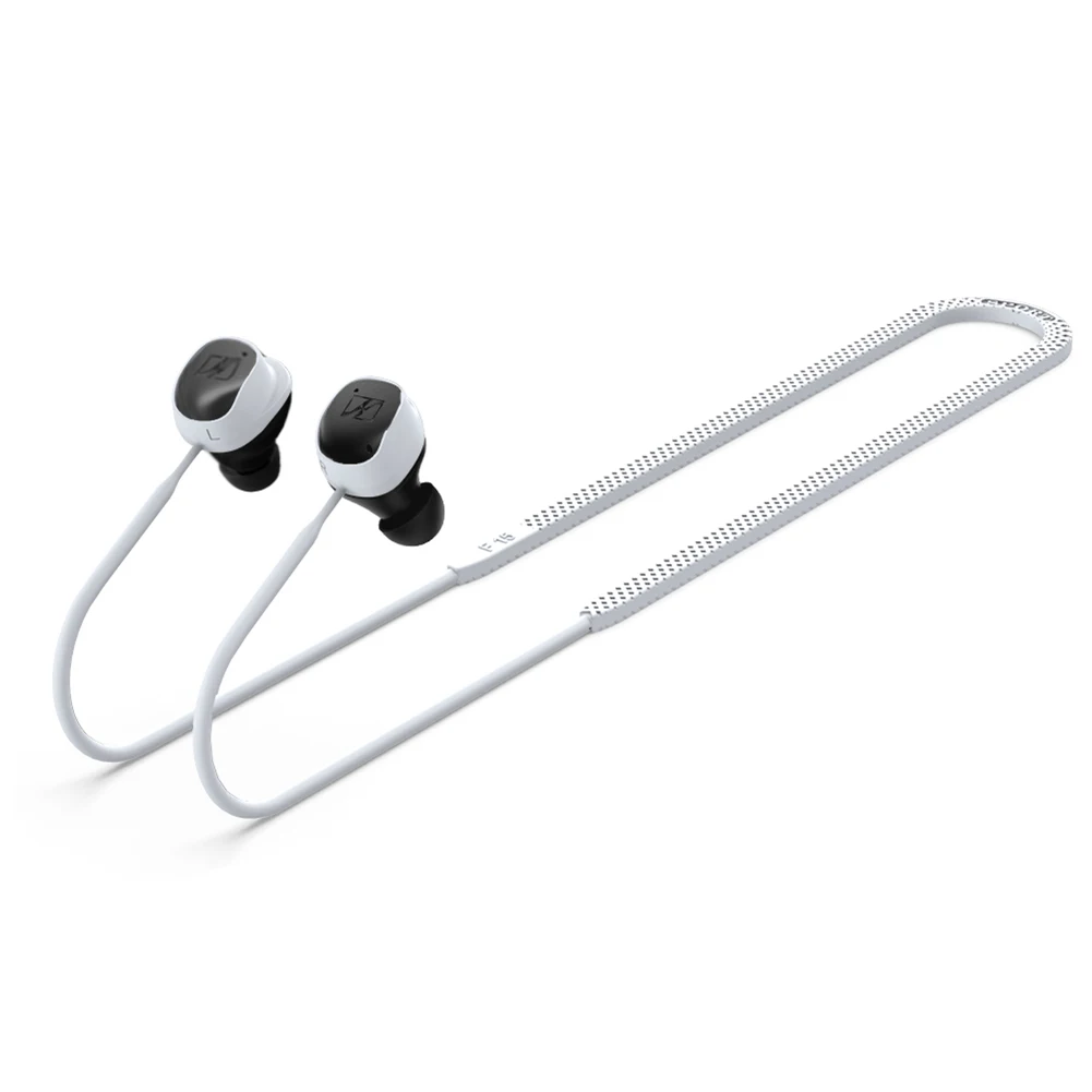 실리콘 헤드폰 넥 스트랩 소프트 무선 헤드폰 넥 스트랩 Sennheiser Momentum True Wireless 3용 이어버드 스트링 코드
