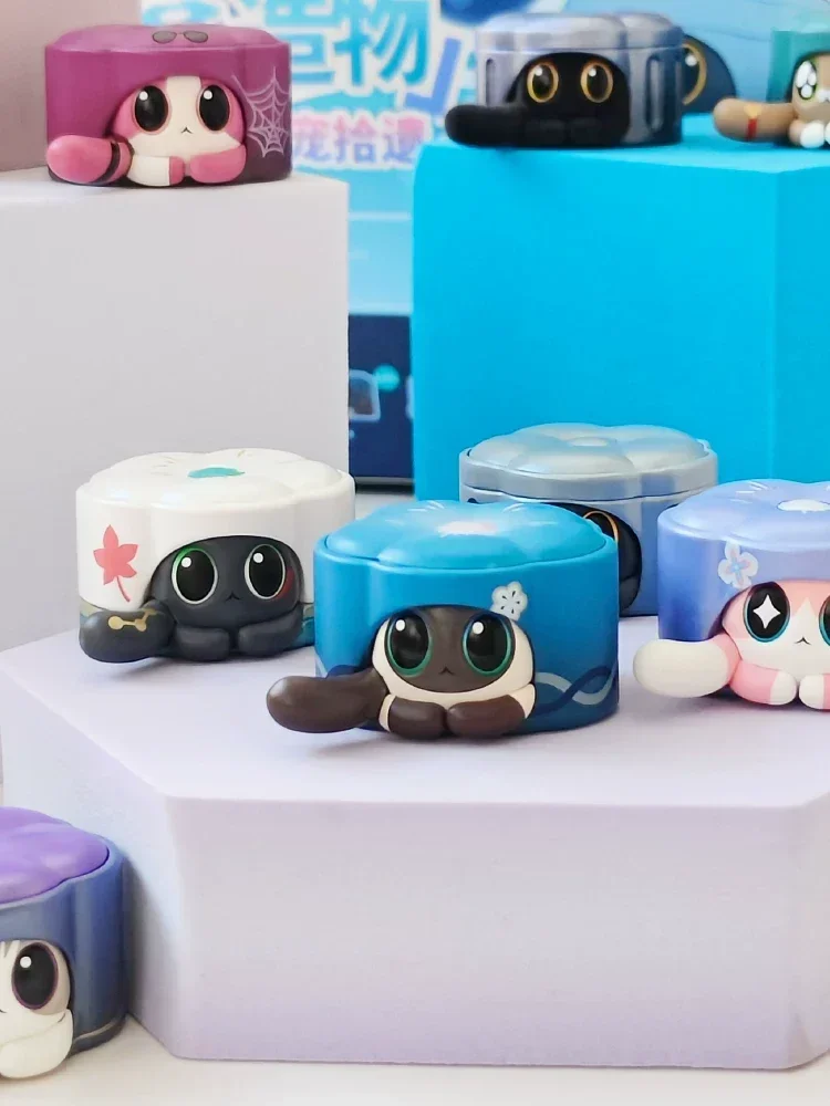 Neue Honkai: Star Rail Haustier-Serie Actionfigur Niedliche Cartoon-Katze im Kuchen-Stil Danheng Kafka Figur Anime-Charakter Gesichtsmodell Spielzeug – Detail 2
