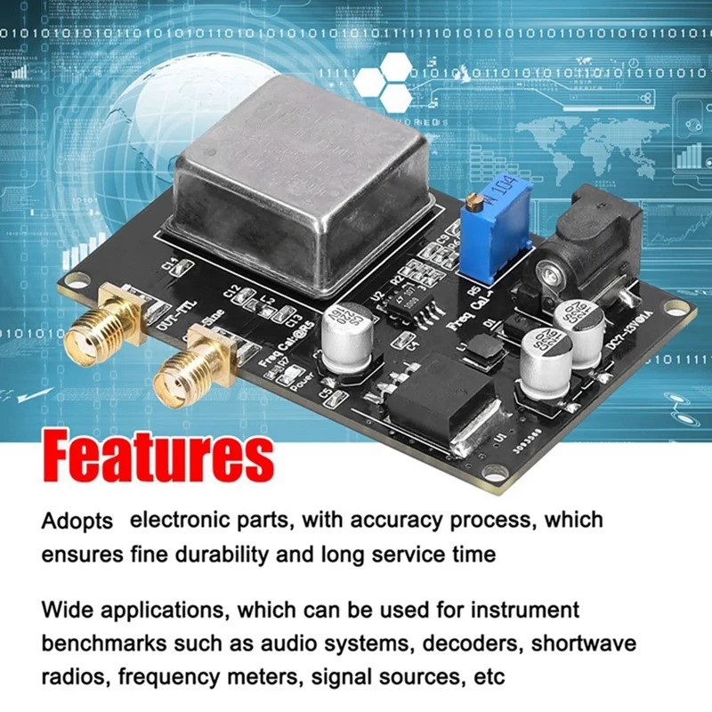 10Mhz OCXO Frequency Reference Module Low Phase Noise For Sound Decoder Frequency Meter 5