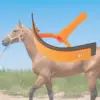 Portable Horse Sweat Scraper Grooming Shaving Cleaning Horse Mane and Tail Brushes with Handle Equine Care Tool Accessories 3