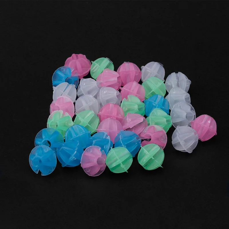 Bike accessories 36X colorful plastic cycle bike wheel spoke clip luminous beads decors
