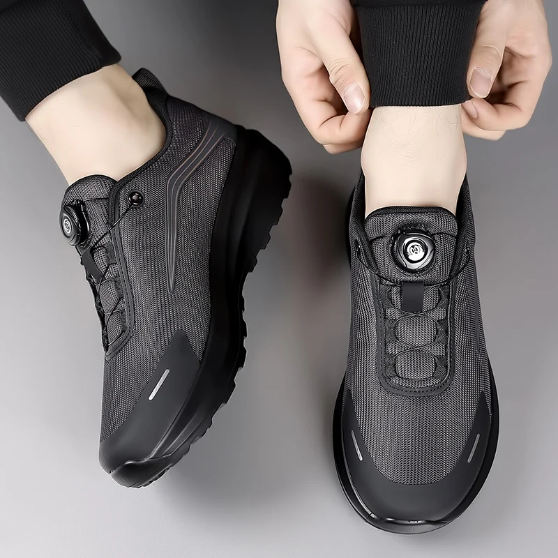 Anti Slip Sports Male Sneakers Hot Sale Treking Footwear Leisure Walk Men Driving Shoes Versatile Travel Trainers Hiking Shoes 2