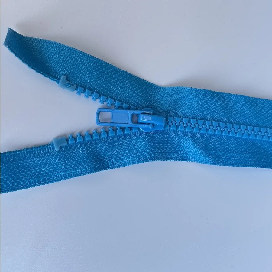 Heavy-Duty Resin Double Slider Zipper for Sewing Projects, Sleeping Bags & Garments (50cm to 200cm)