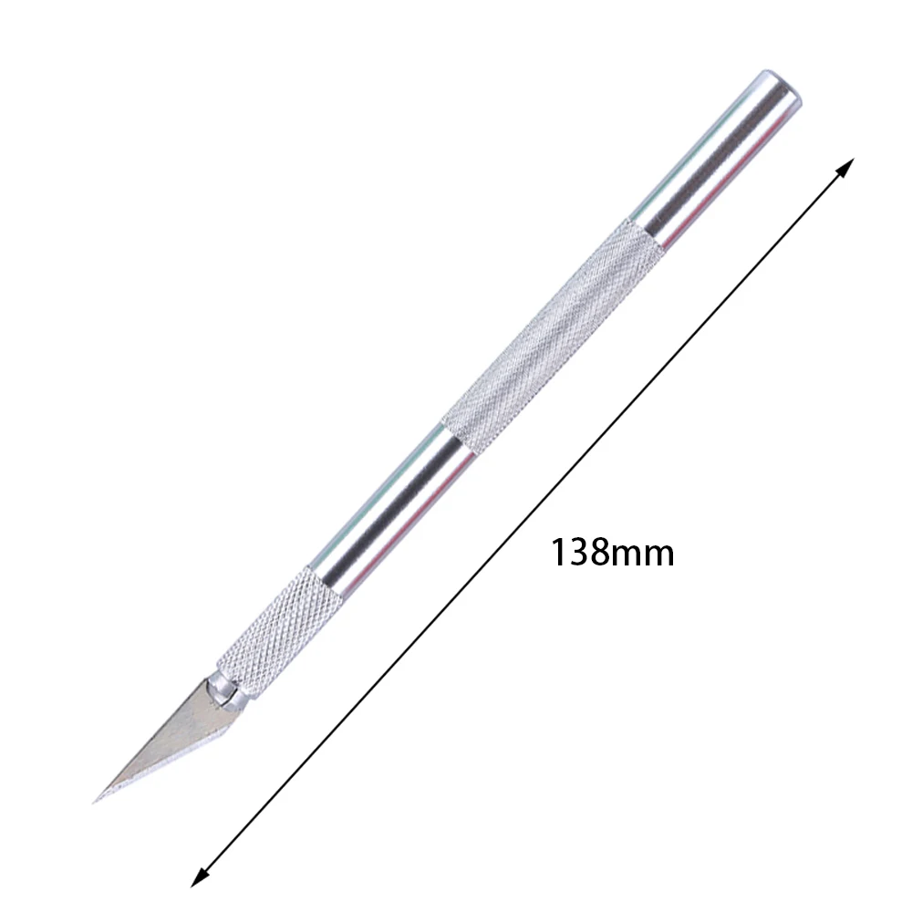 Craft Knives Craft Cutter Tool Art Knife Scalpel Knife Blades Wood Carving Knife Surgical Scalpel 12pcs/lot Wood Paper Cutter Pen Knife Scalpel Steel Blades Engraving Knives for Crafts Arts Drawing DIY Repair Hand Tools