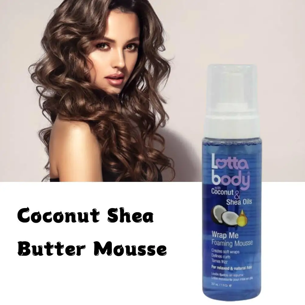 Coconut Shea Butter Mousse Coconut Shea Butter Hair Mousse For Styling Hair For Foam Curls Foam