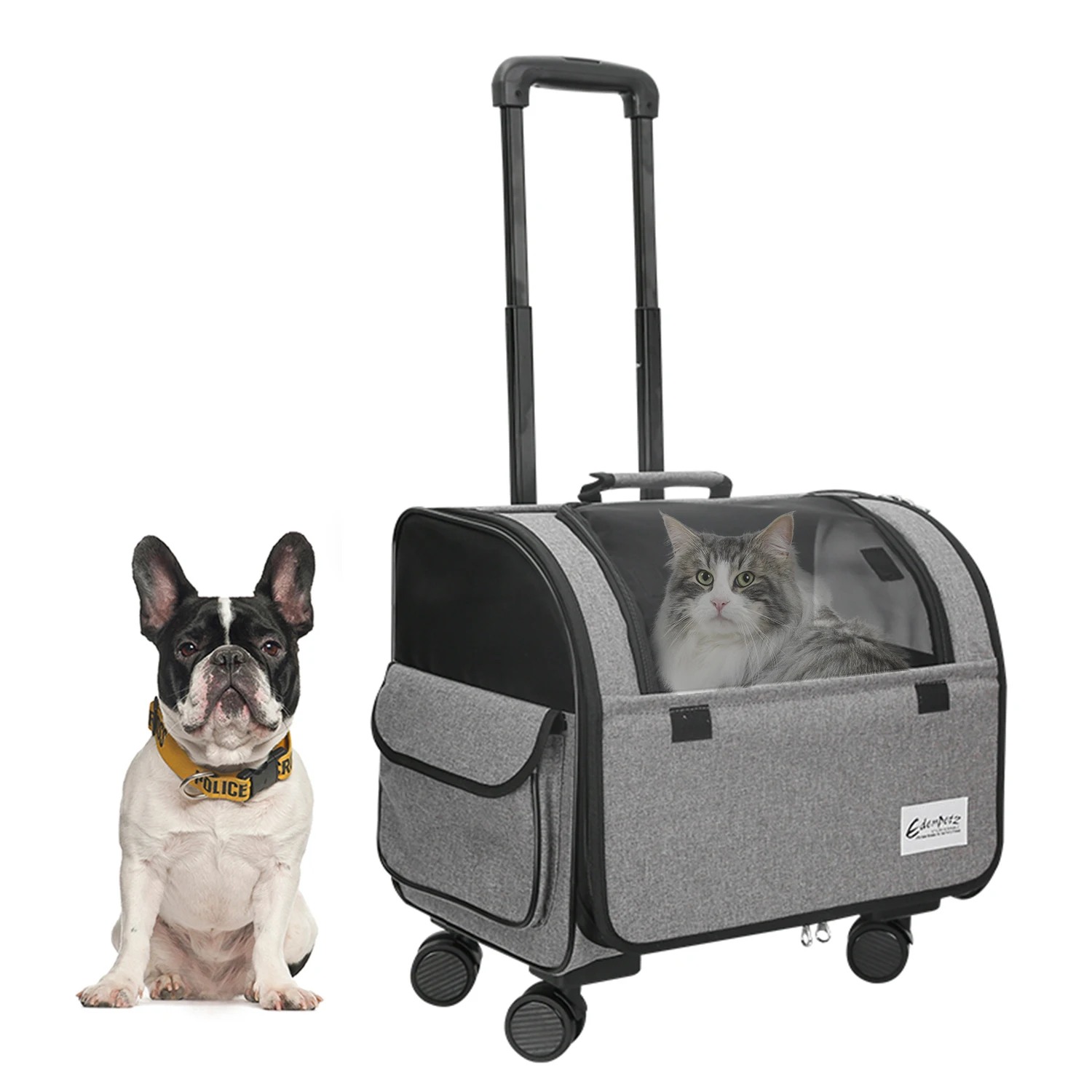 Pet Dog Cat Trolley ruote universali Pet passeggino Animal - Main Image