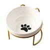 Ceramic Bowl for Kittens and Puppies - 500ML Pet Water Feeder & Cat Food Dispenser Dish Feeding Accessories Pet Feeding Bowl 3