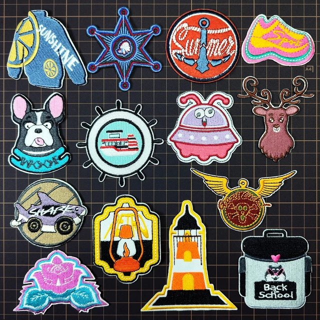 Lighthouse Iron On Patch View Patches, Cartoon patches iron on ,Embroidered  Patch Iron, Patches For Jacket ,Logo Back Patch