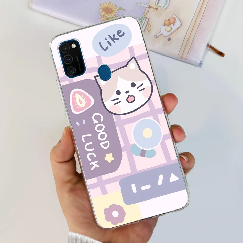 Elegant Printing Soft TPU Slim Phone Back Cover