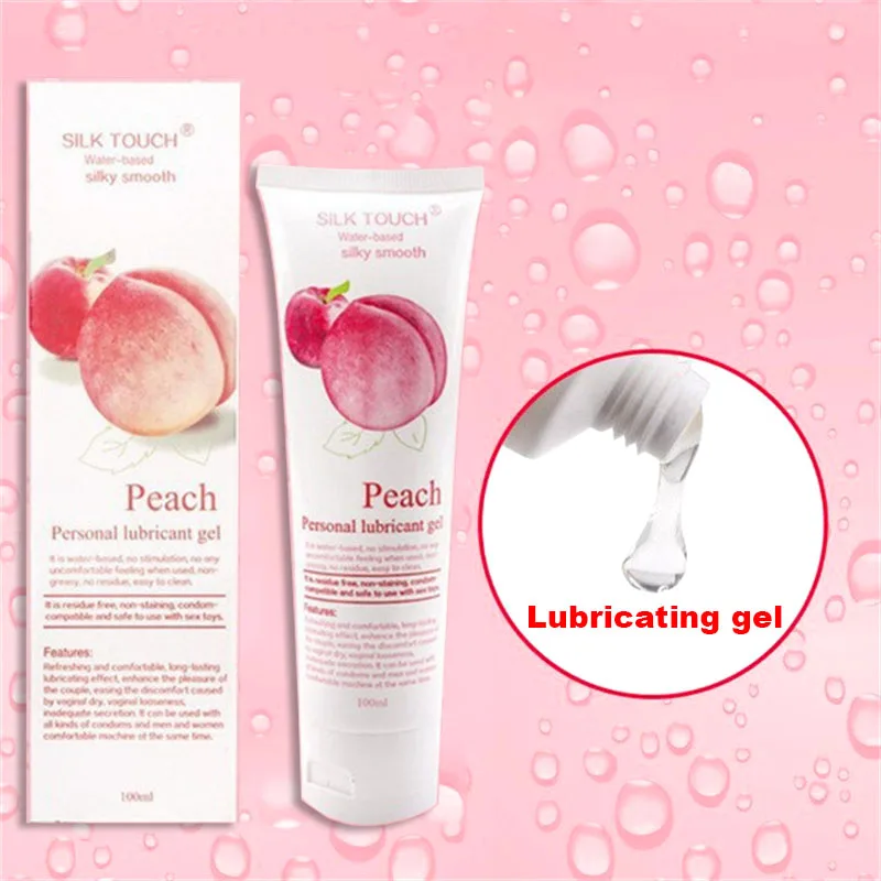 Gel Lubrificante 100Ml Donna Amore Sessuale 2024 Fragranza Alla Pesca Olio Essenziale Prodotti Per Mobili Per Sesso Per Adulti Lubrificante Anale Fist