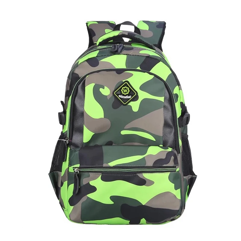 OYIXINGER 2024 Fashion Children's Schoolbag Men's And Women's Camouflage Leisure Backpack For Primary And Middle School Students